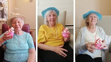 Remember when we all scream for ice-cream? – Northwich care home organises special visit